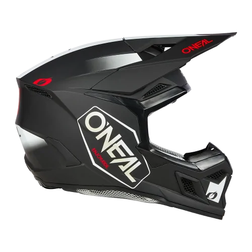 Casco O'Neal 3SRS HEXX Black/White/Red