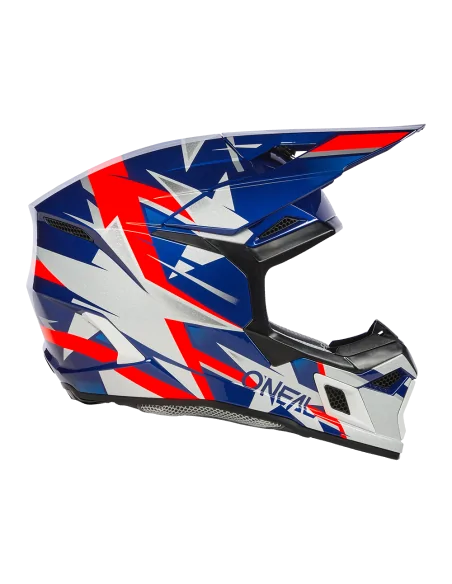 Casco O'Neal 3SRS RIDE Blue/White/Red