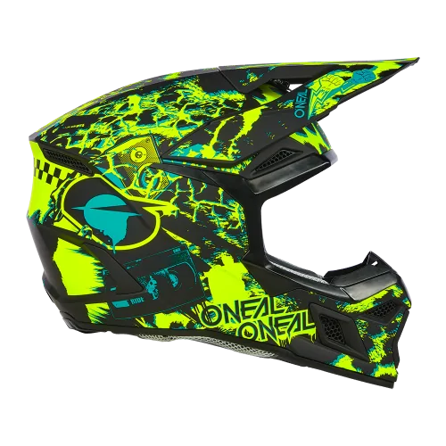 Casco O'Neal 3SRS ASSAULT Black/Neon...