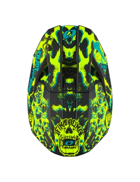 Casco O'Neal 3SRS ASSAULT Black/Neon Yellow