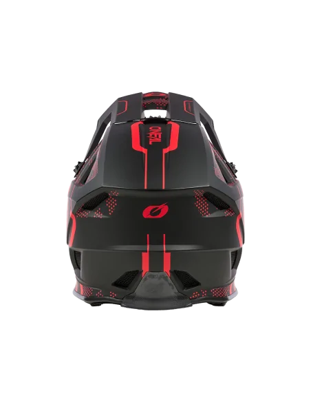 Casco O'Neal BLADE Polyacrylite STRIKE Negro/Rojo
