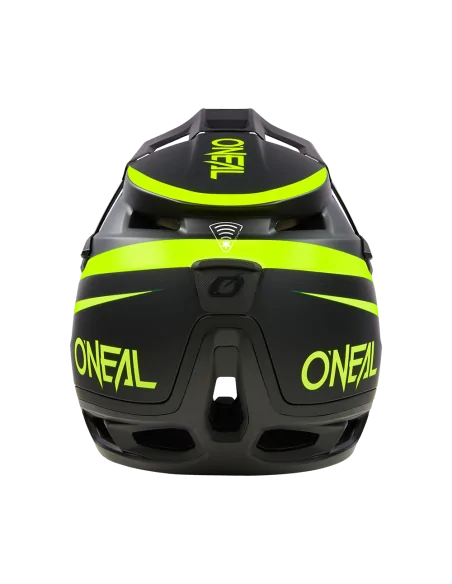 Casco O'Neal TRANSITION FLASH Negro/Amarillo Neón
