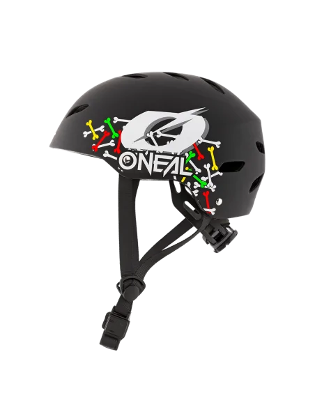 Casco de bici para niños O'Neal IRT LID SKULLS Black/Multi