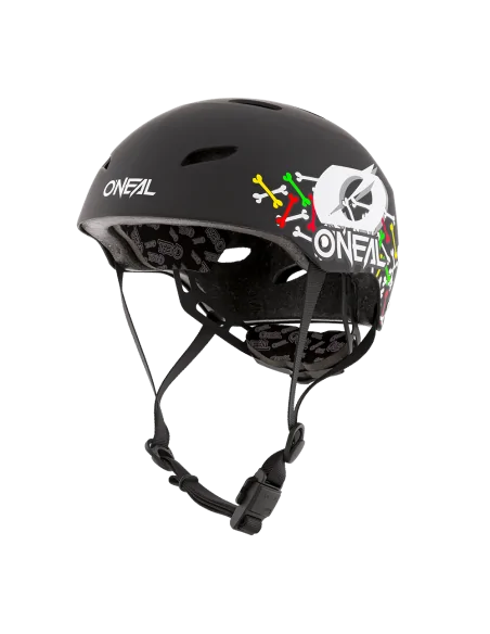 Casco de bici para niños O'Neal IRT LID SKULLS Black/Multi