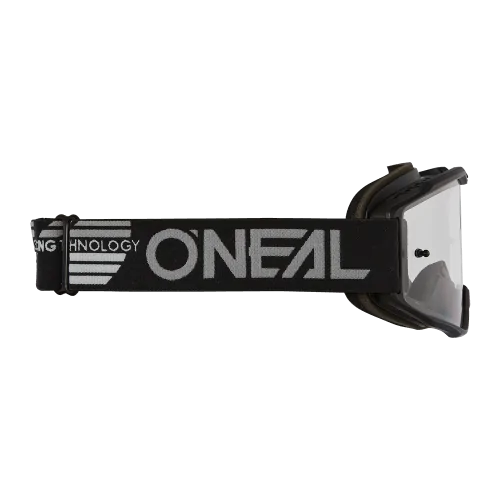 Gafas O'Neal B-10 Solid Black - Clear