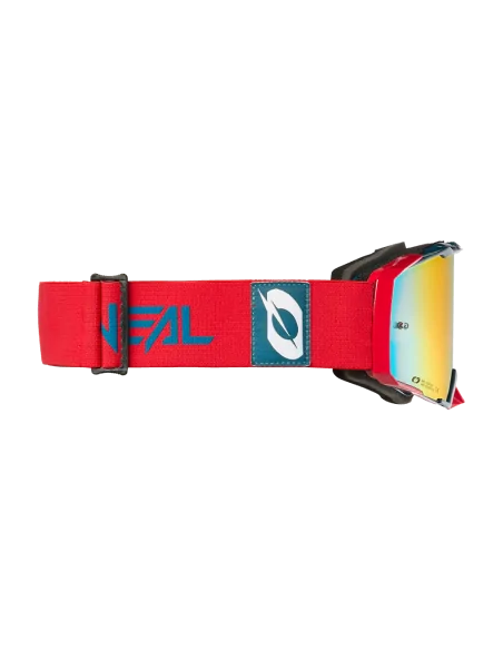 Gafas O'Neal B-33 BOLD Red/Blue - Radium Red