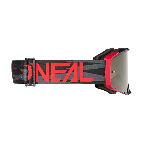Gafas O'Neal B-33 ICTUS Black/Red - Gray