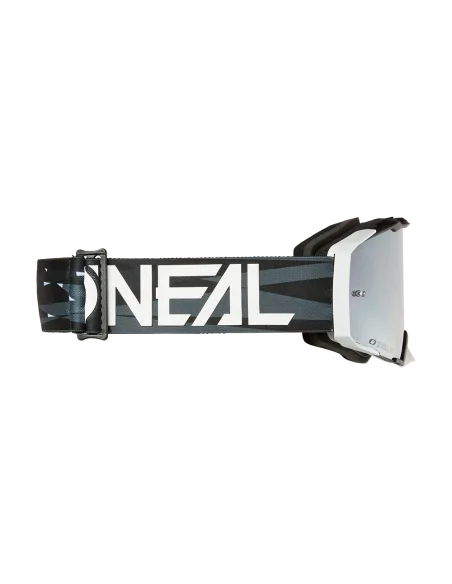 Gafas O'Neal B-33 ICTUS Black/White - Silver Mirror
