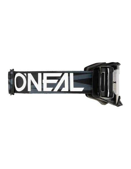 Gafas O'Neal B-33 ROLL OFF ICTUS Negro/Blanco - Transparente