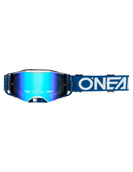 Gafas O'Neal B-55 CRAM Blue/White - Radium Blue