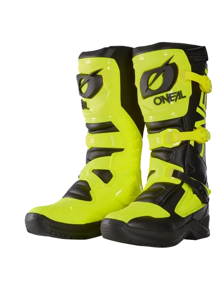 Botas Motocorss - Enduro O'Neal RSX Black/Neon Yellow