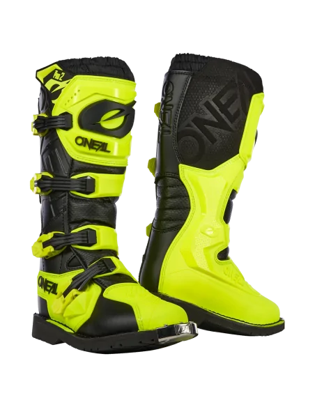 Botas Motocorss - Enduro O'Neal RIDER PRO 2 Amarillo Neón