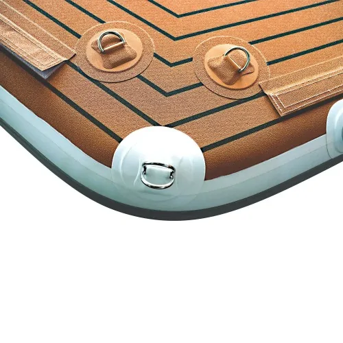 Plataforma inflable para barcos... Plataforma inflable para barcos...