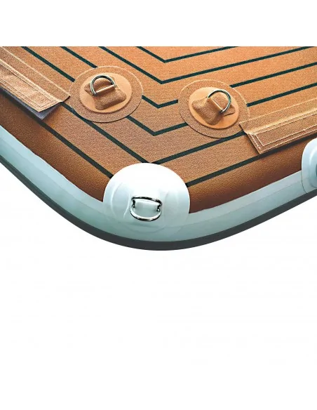 Plataforma inflable para barcos Yachtbeach Pavilion Hex 4.10