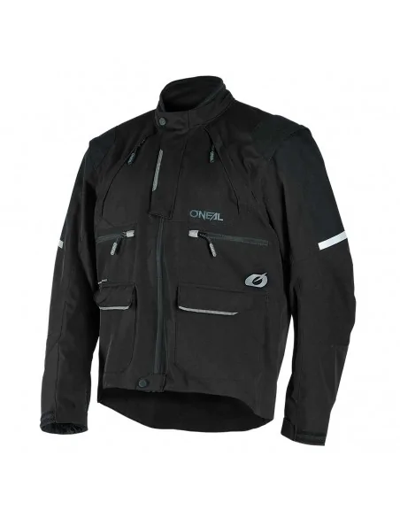 Chaqueta para moto O'Neal EXT Enduro negra/gris