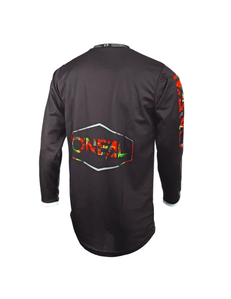 Jersey para moto y MTB O'Neal Mahalo Jersey Lush Negro/Multi