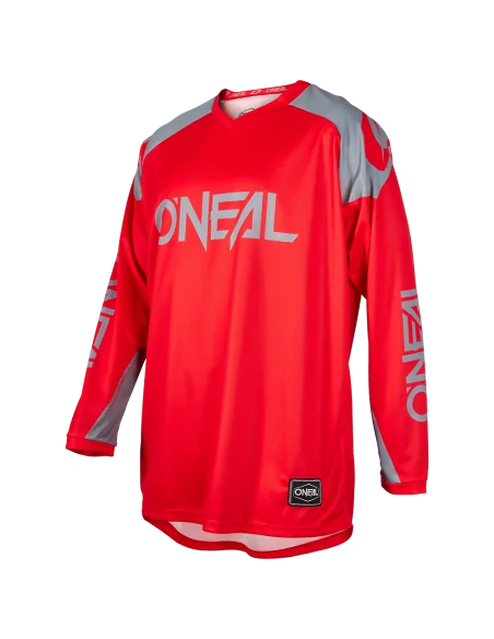 Jersey para moto y MTB O'Neal Matrix Ridewear Gris Multi