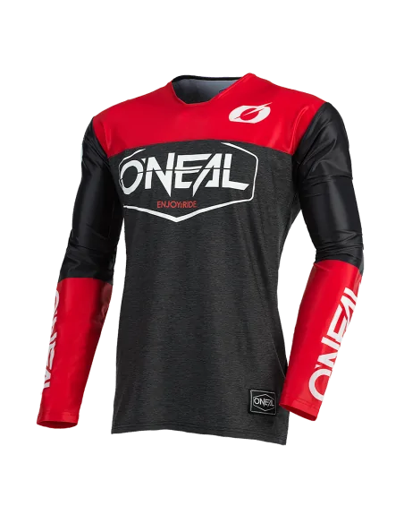Jersey para moto y MTB O'Neal Mayhem HEXX negro/rojo