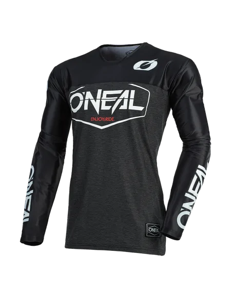 Jersey para moto y MTB O'Neal Mayhem HEXX negro/rojo