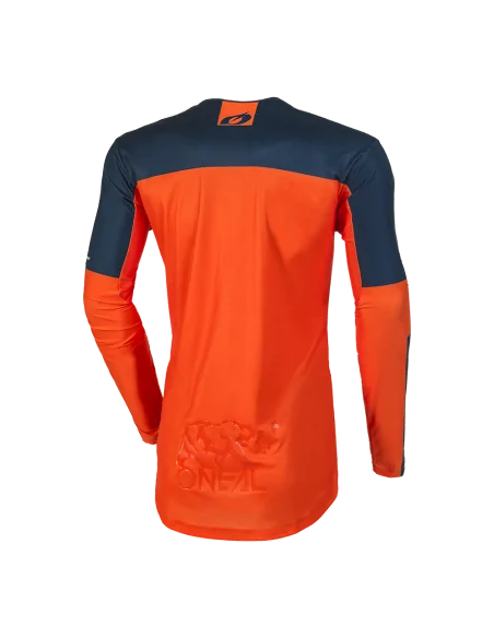 Jersey para moto y MTB O'Neal Mayhem HEXX azul/naranja