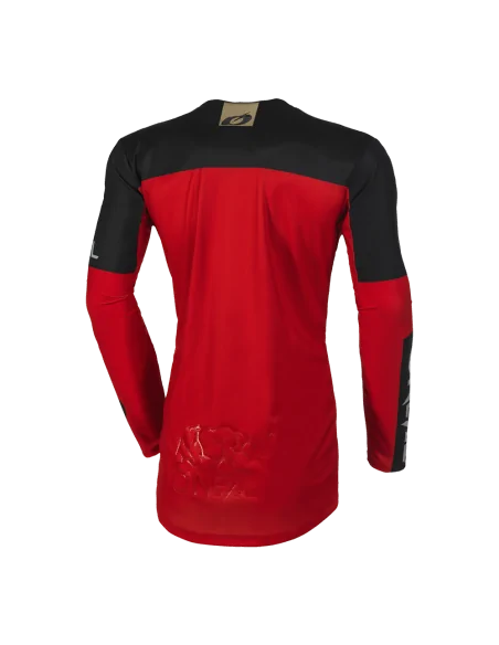Jersey para moto y MTB O'Neal Mayhem HEXX negro, rojo y gris