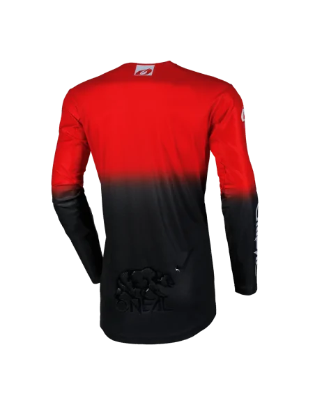 Jersey para moto y MTB O'Neal Mayhem HEXX rojo y negro