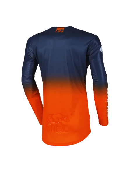 Jersey para moto y MTB O'Neal Mayhem HEXX naranja y azul