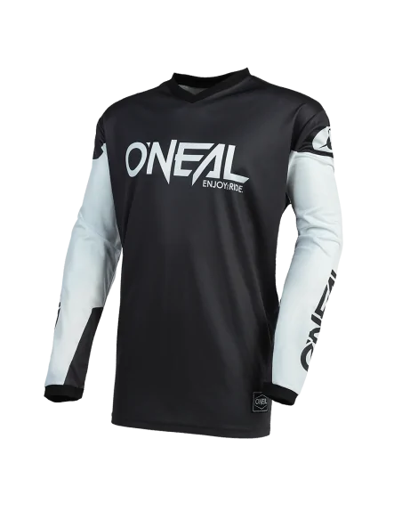 Jersey para moto y MTB O'Neal Element THREAT negro/blanco