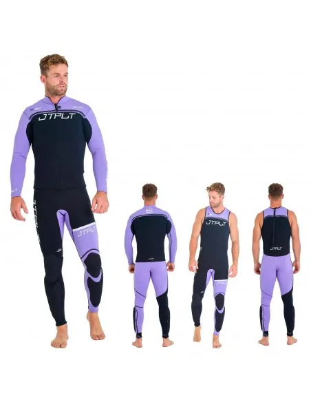 Traje de neopreno RX Vault Race John and Jacket Black Puerple