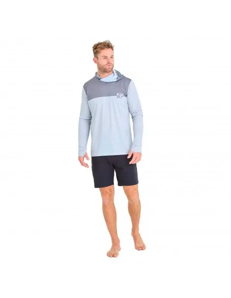 Sudadera Jetpilot Venture LS Fishing Hooded Grey