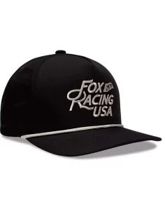 Gorra Fox Flag Rope Black
