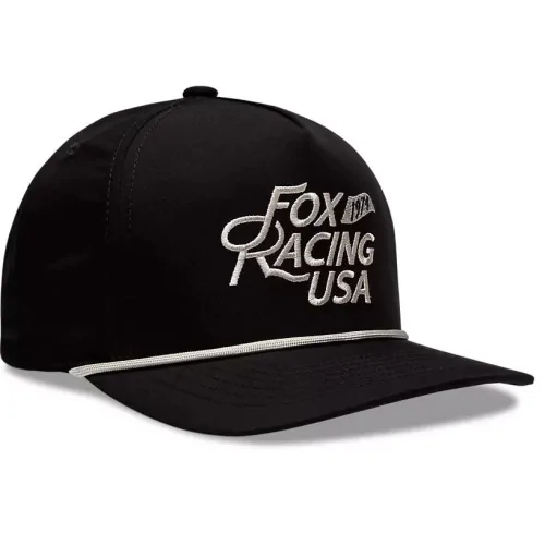 Gorra Fox Flag Rope Black