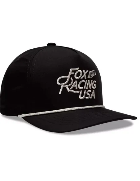 Gorra Fox Flag Rope Black