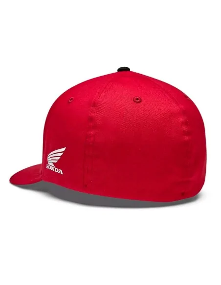 Gorra Fox con Ajuste Flexible Honda Red