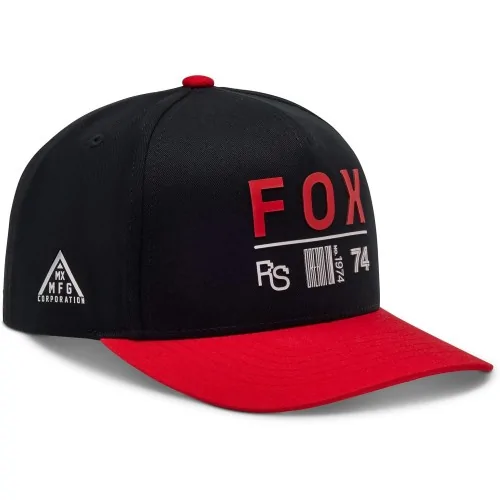 Gorra Fox Race Spec Snapper Black Red