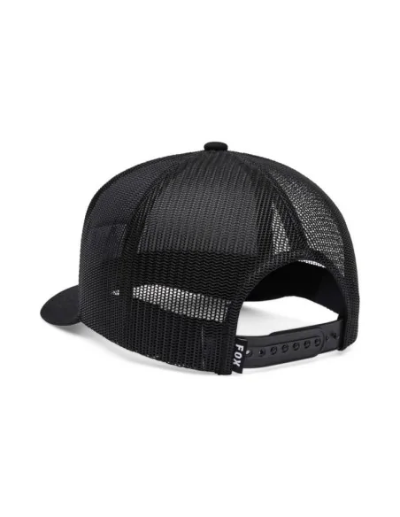 Gorra Fox Image Trucker Hat Black and Grey