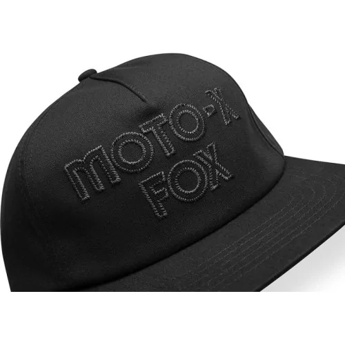 Gorra Fox Moto-X Adjustable Black