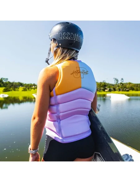 Chaleco de impacto mujer Jetpilot Pacer Eco morado ligero
