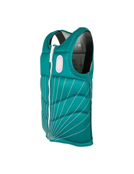 Chaleco de impacto mujer Jetpilot Allure Eco verde ligero