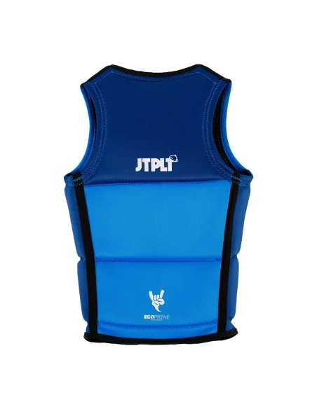 Chaleco de impacto niño Jetpilot Freeride Boys Eco azul ligero