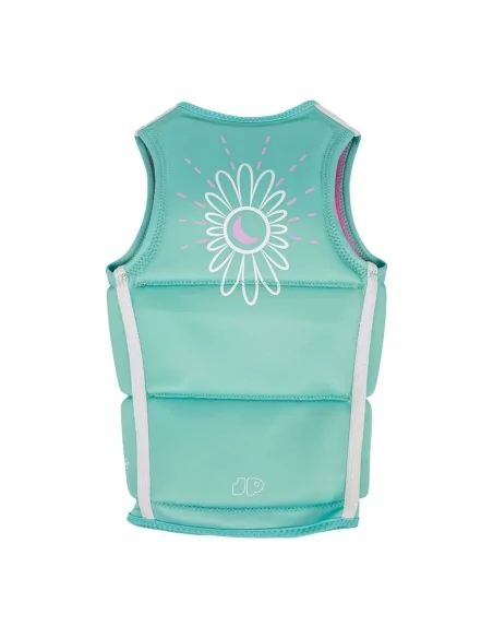 Chaleco de impacto niña Jetpilot Freeride Girls Eco turquesa ligero