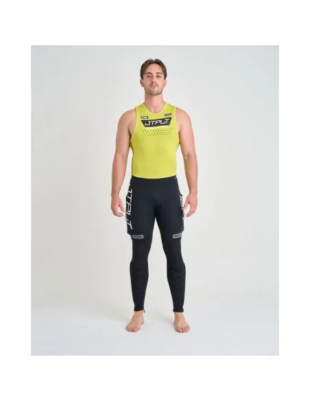 Traje neopreno Jetpilot Vault Protech John & Jacket amarillo con protección cadera