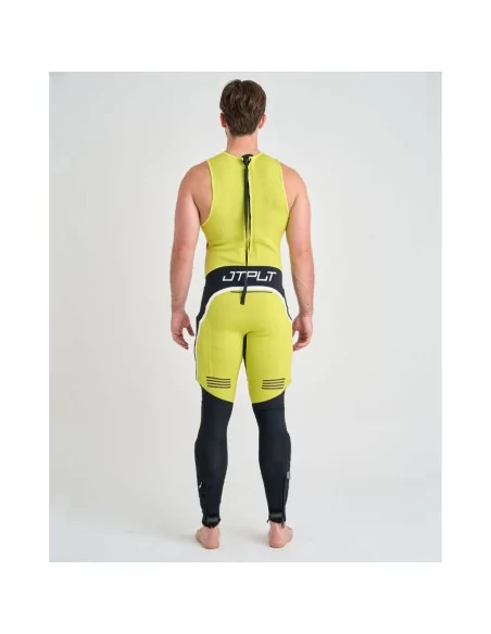 Traje neopreno Jetpilot Vault Protech John & Jacket amarillo con protección cadera