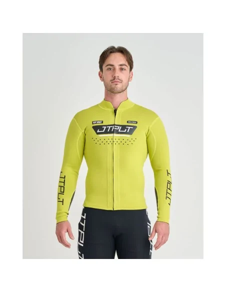 Traje neopreno Jetpilot Vault Protech John & Jacket amarillo con protección cadera