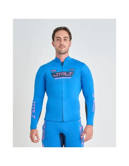 Traje neopreno Jetpilot Vault Protech John & Jacket azul con protección cadera