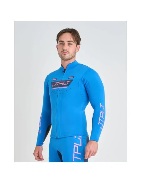 Traje neopreno Jetpilot Vault Protech John & Jacket azul con protección cadera