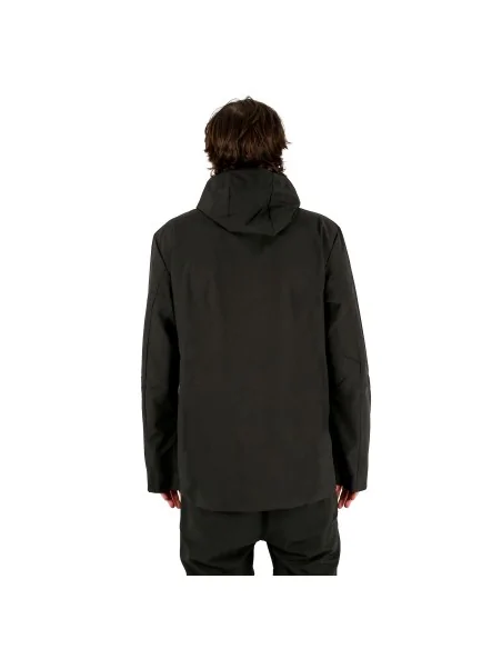 Chaqueta cortaviento Jetpilot Venture Spray negra impermeable