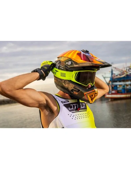 Gafas de competición Jetpilot Vault Vision Yellow con doble lente