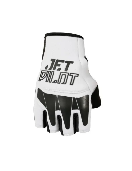 Guantes de competición dedo corto Jetpilot VAULT (Blanco) +Dedo Corto