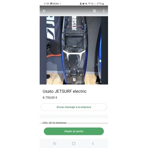JetSurf Electric Segunda Mano